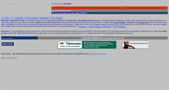 Desktop Screenshot of inspectorsonline.co.uk
